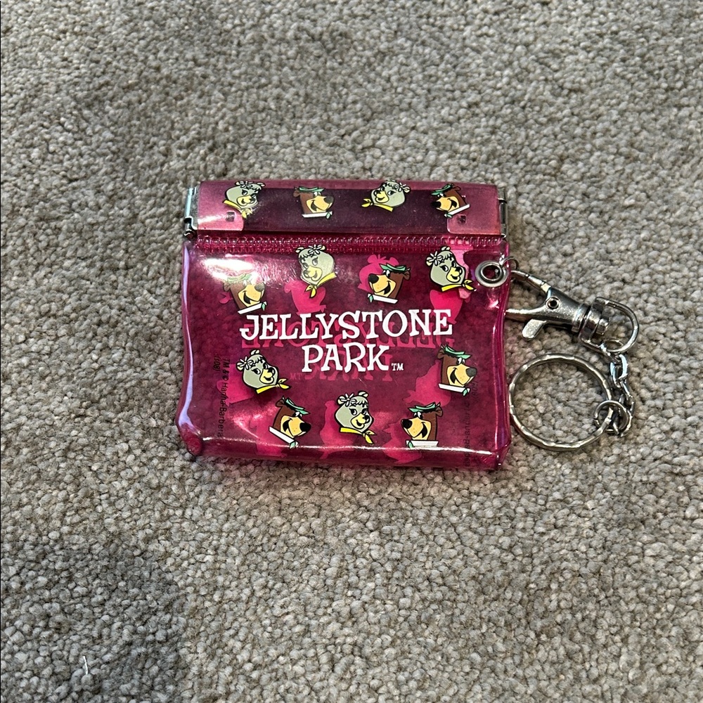 Pink Keychain coin purse